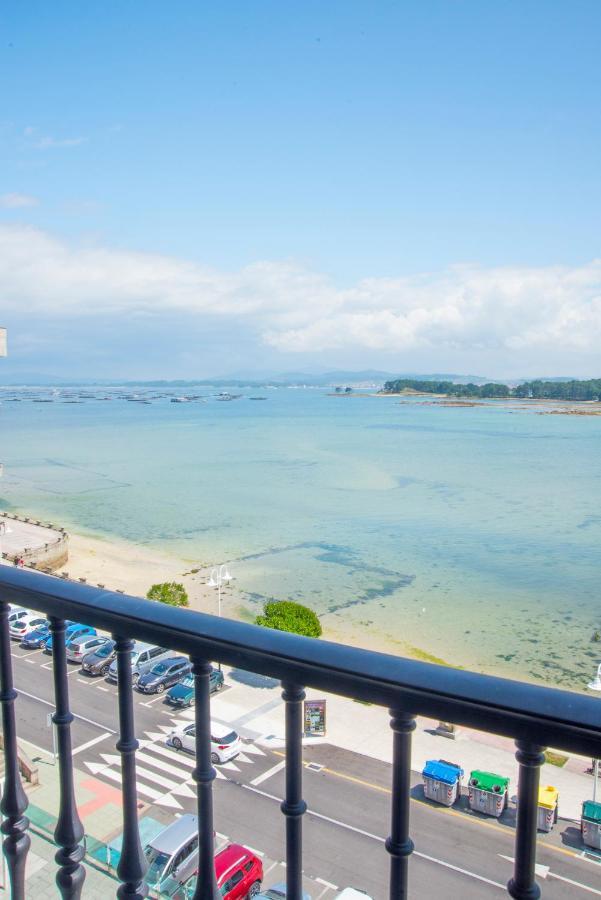 O Grove Centro Con Vistas A La Toja Parking Apartment ภายนอก รูปภาพ