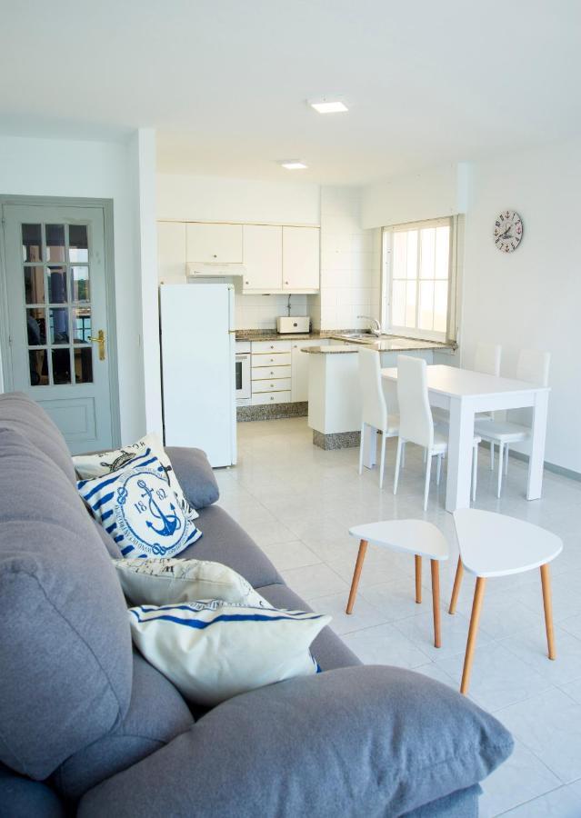 O Grove Centro Con Vistas A La Toja Parking Apartment ภายนอก รูปภาพ